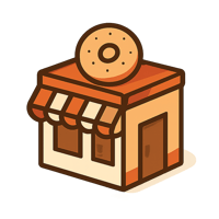 LocalBagelShops.com logo